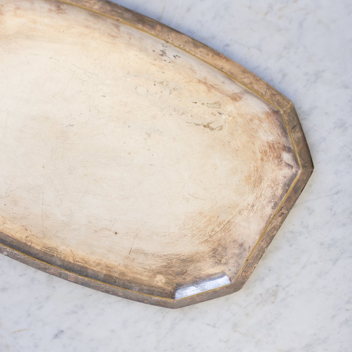 Vintage Hotel Silver Tray - elsie green - The French Kitchen
