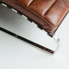 Vintage Leather Chaise - elsie green - furniture