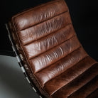 Vintage Leather Chaise - elsie green - furniture