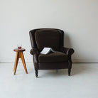 Vintage Leather Club Chair - elsie green - Furniture