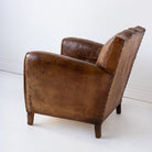 Vintage Leather Club Chair - elsie green - furniture