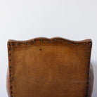 Vintage Leather Club Chair - elsie green - furniture