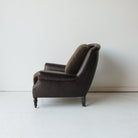 Vintage Leather Club Chair - elsie green - Furniture