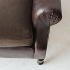 Vintage Leather Club Chair - elsie green - Furniture