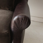 Vintage Leather Club Chair - elsie green - Furniture