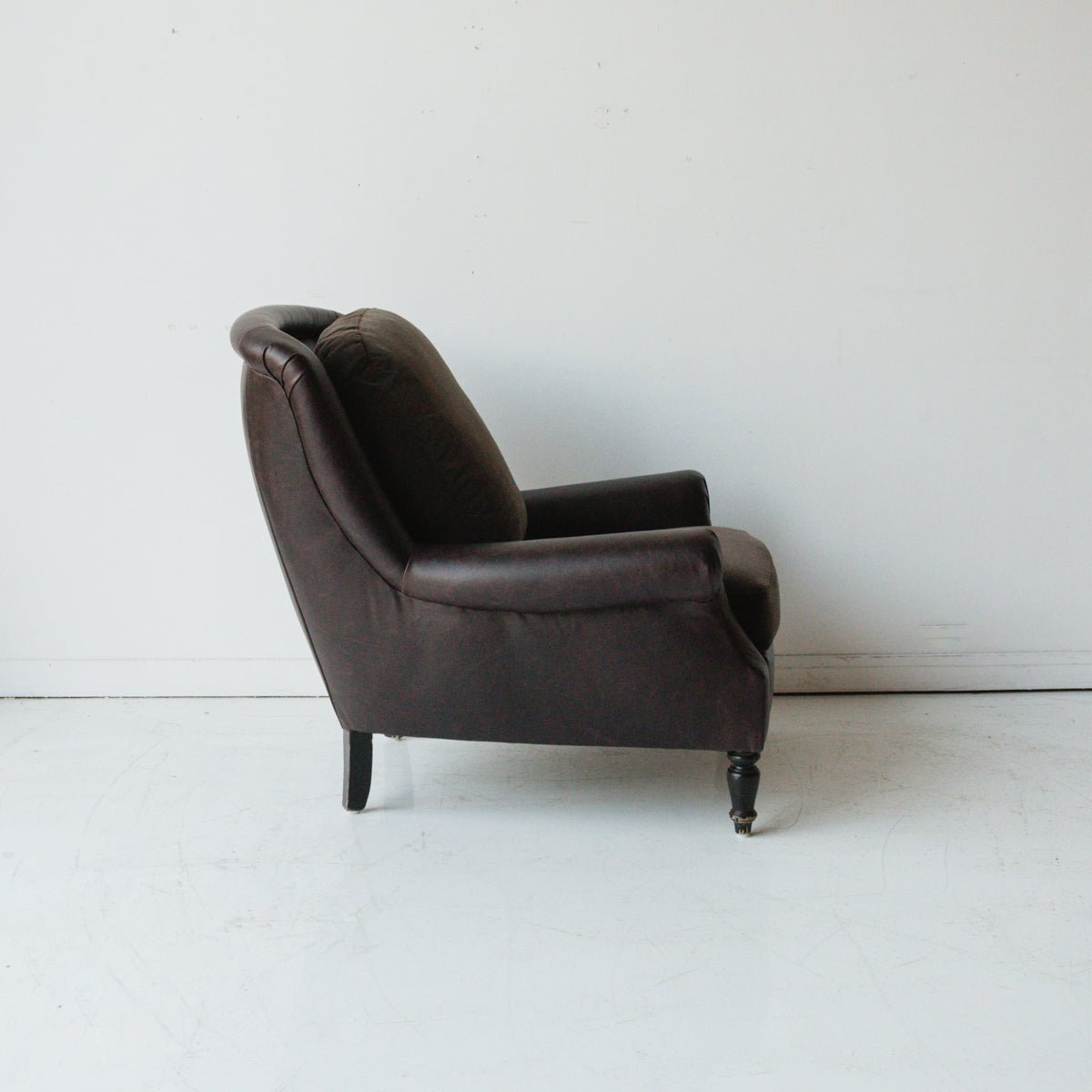 Vintage Leather Club Chair - elsie green - Furniture