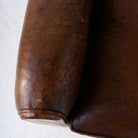 Vintage Leather Club Chair - elsie green - furniture