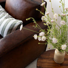 Vintage Leather Club Chair - elsie green - furniture
