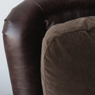 Vintage Leather Club Chair - elsie green - Furniture