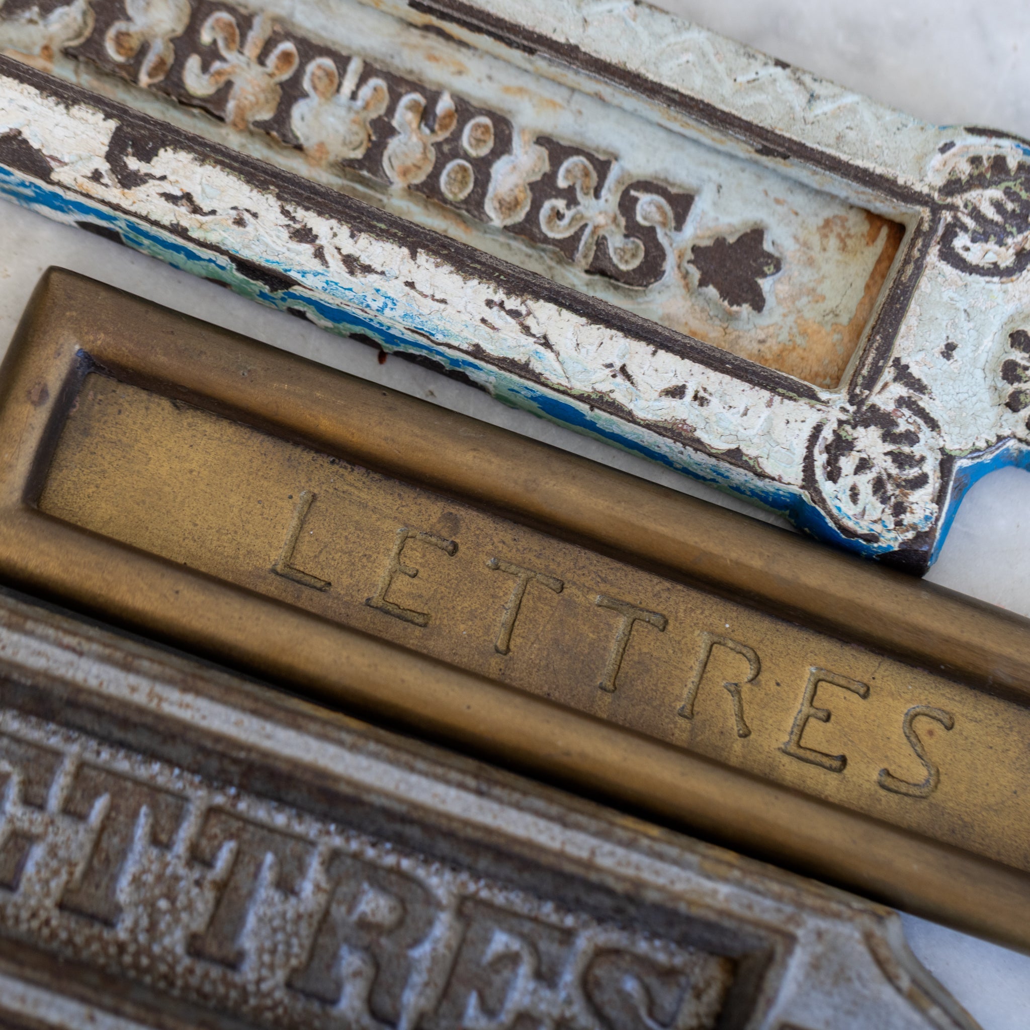 Vintage Letterbox Cover - elsie green - decor
