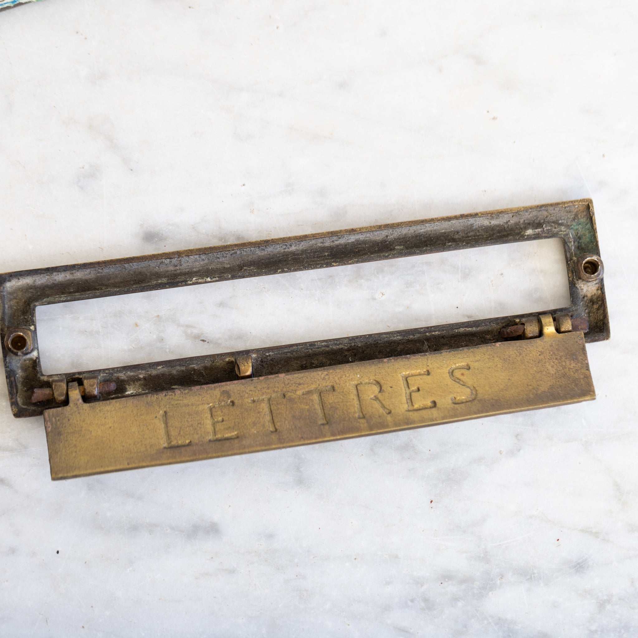 Vintage Letterbox Cover - elsie green - decor