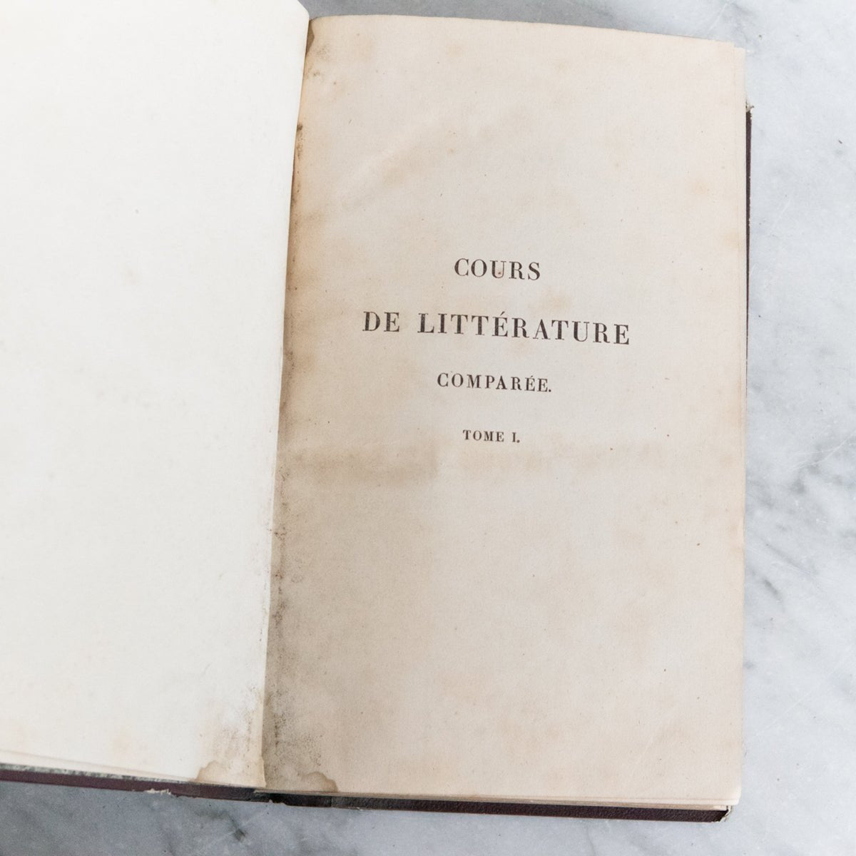 Vintage Library Book | Noel De La Place - elsie green - decor