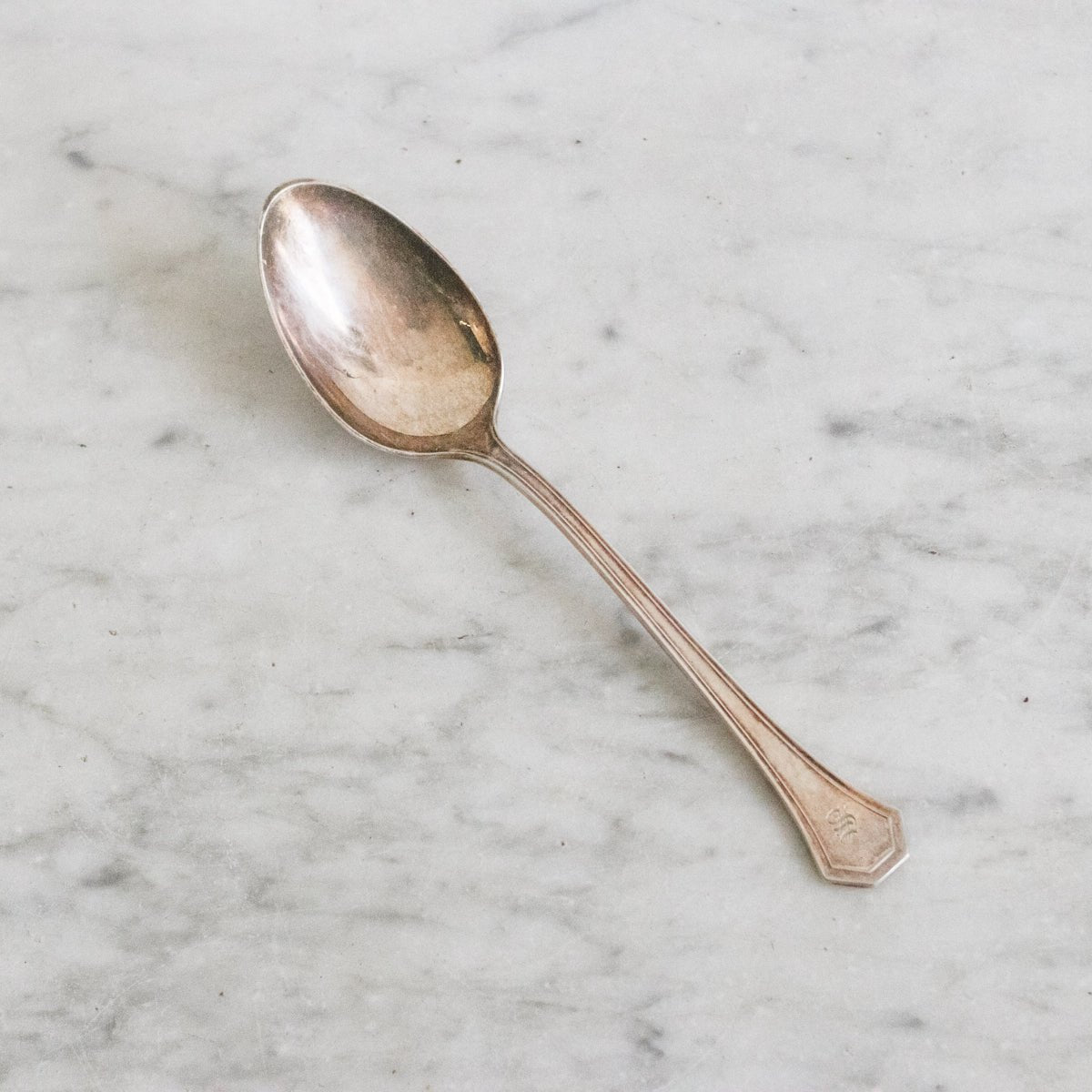 Vintage Lion Bowl with Silver Spoon - elsie green - the french kitchen