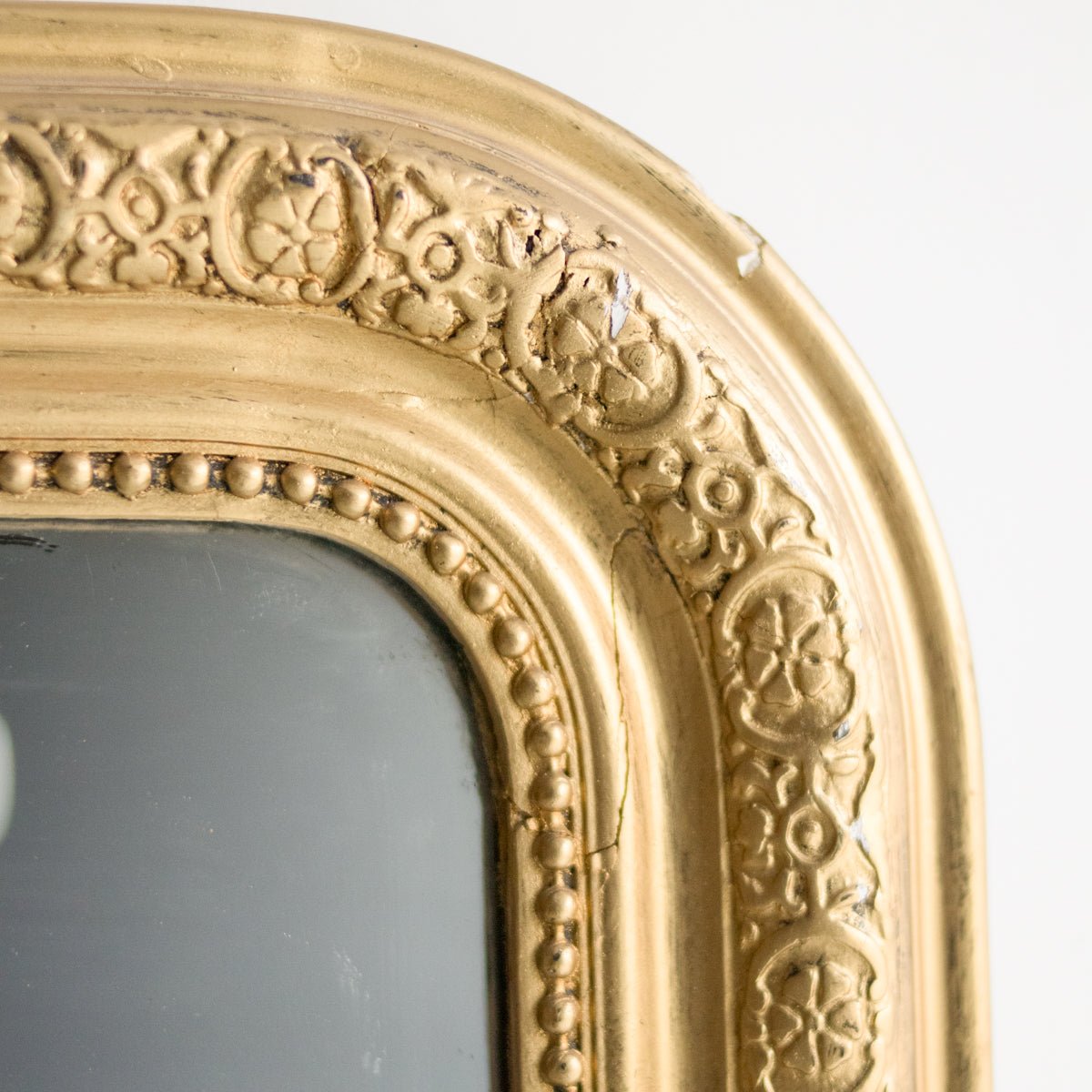 Vintage Louis Philippe Mirror | 26.75 x 35 - elsie green - decor