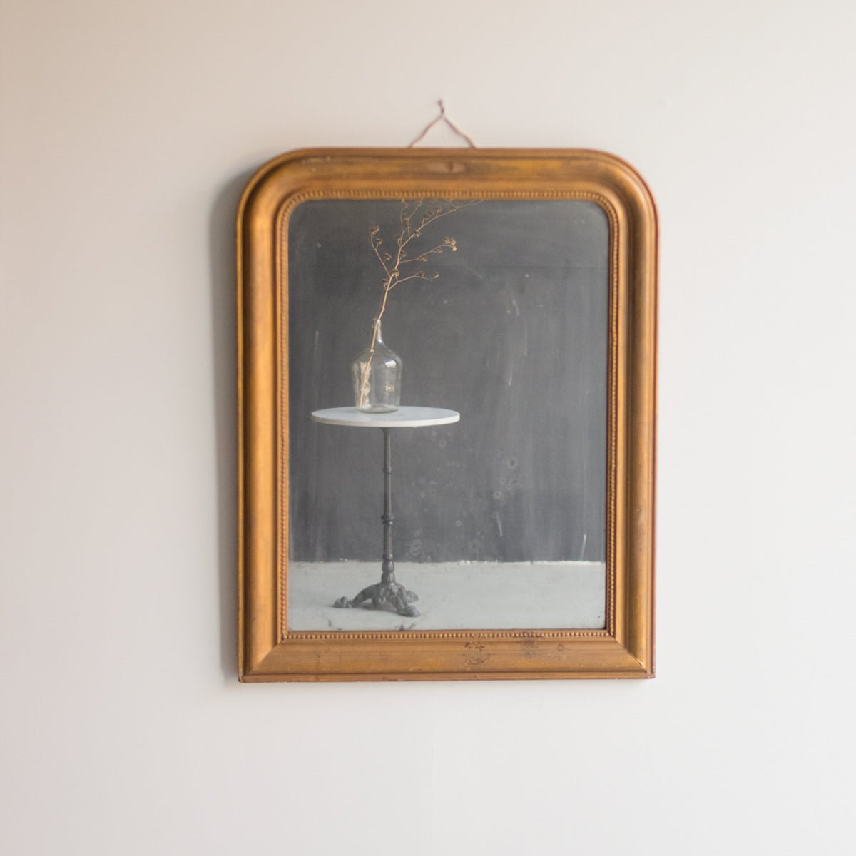 Vintage Louis Philippe Mirror | 31 x 39 - elsie green - decor