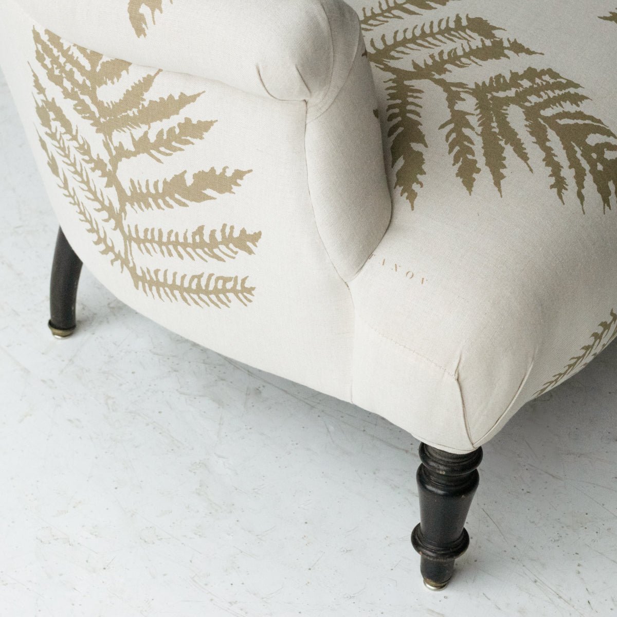 Vintage Louis Philippe Settee | Eric Tanov Fern - elsie green - Furniture