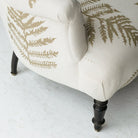 Vintage Louis Philippe Settee | Eric Tanov Fern - elsie green - Furniture