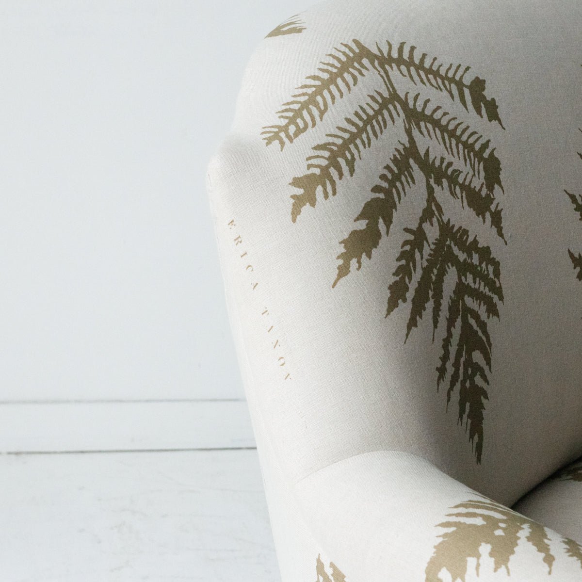 Vintage Louis Philippe Settee | Eric Tanov Fern - elsie green - Furniture