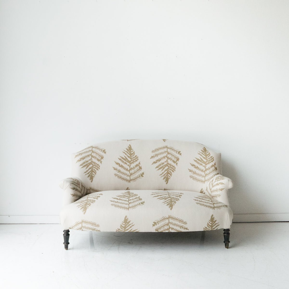 Vintage Louis Philippe Settee | Eric Tanov Fern - elsie green - Furniture