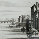 Vintage Lyon Etching - elsie green - art