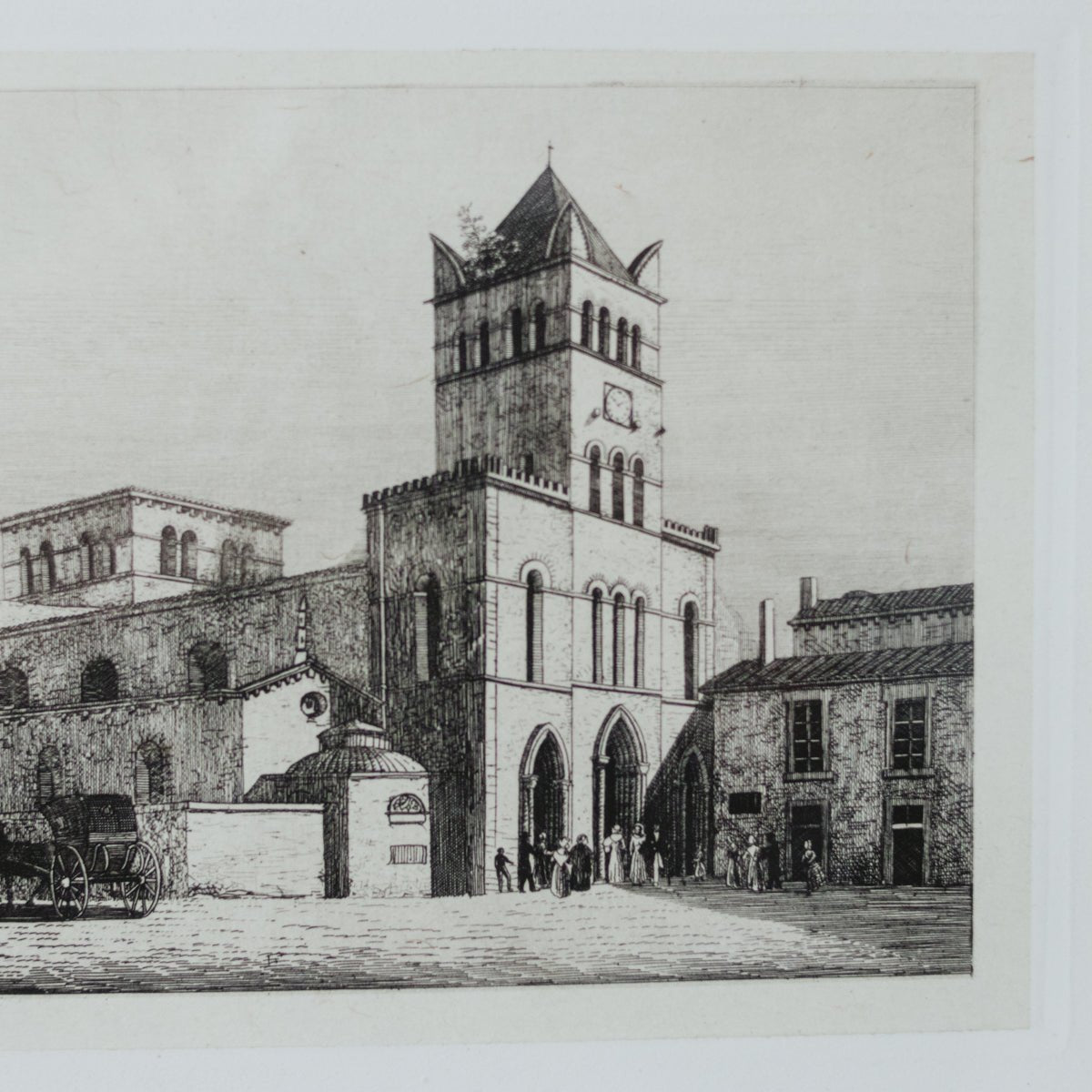 Vintage Lyon Etching | Il de Re - elsie green - art