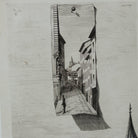 Vintage Lyon Etching | Vieux Lyon - elsie green - art