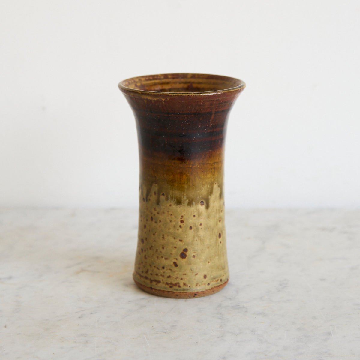 Vintage Manziat Stoneware Pitcher | Signed by Artist - elsie green - decor
