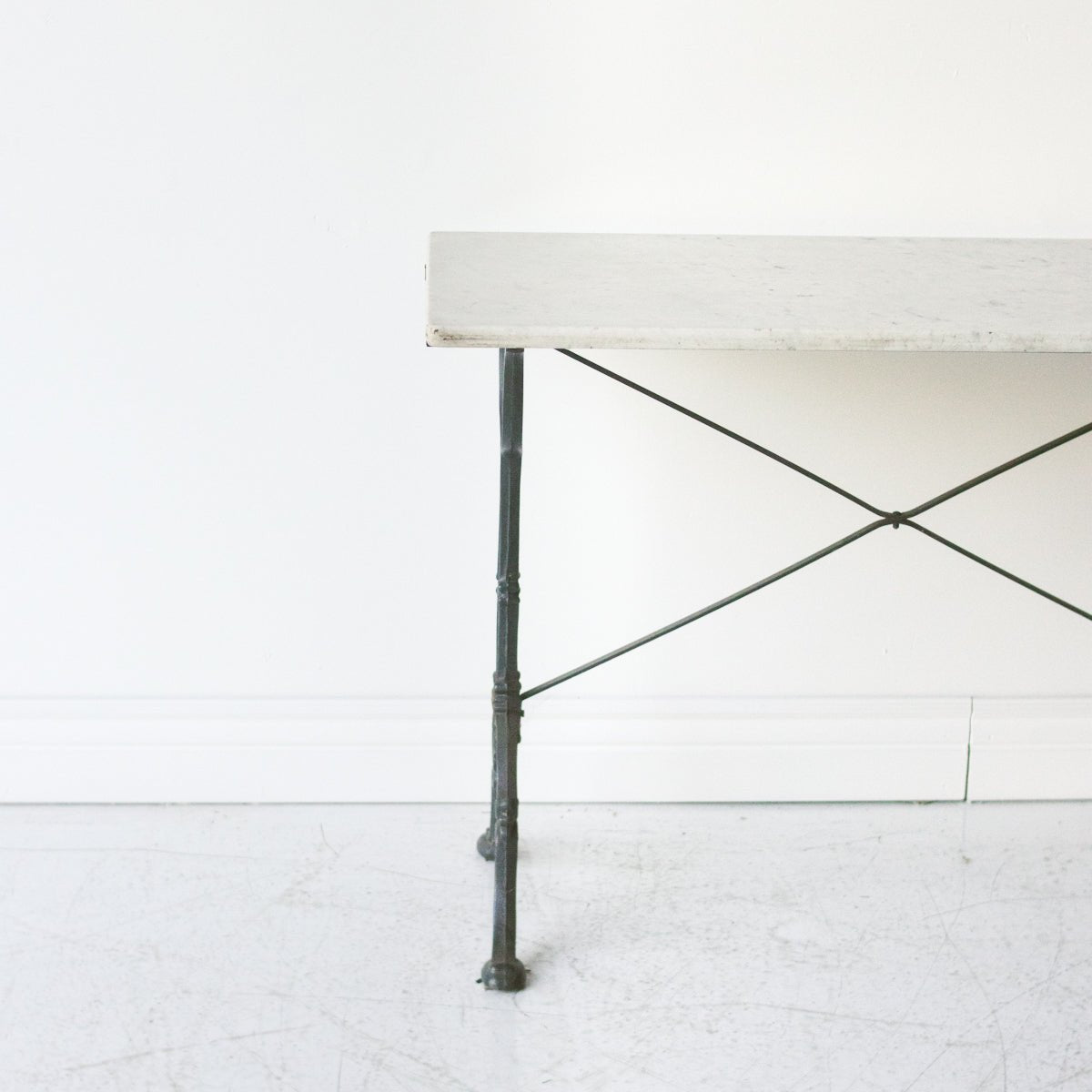 Vintage Marble Bistro Table - elsie green - Furniture