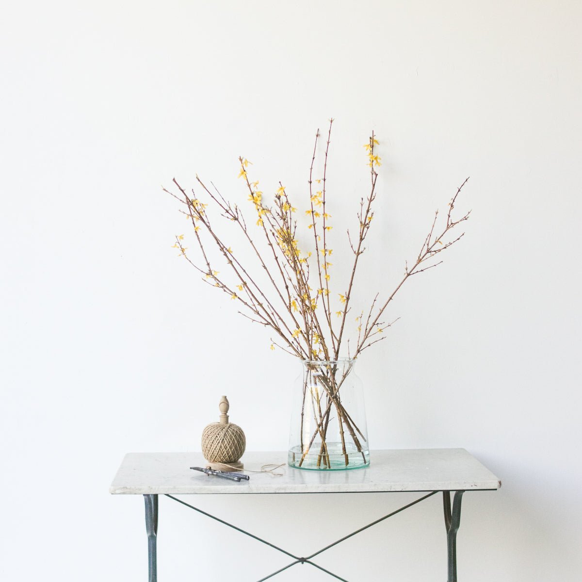 Vintage Marble Bistro Table - elsie green - Furniture