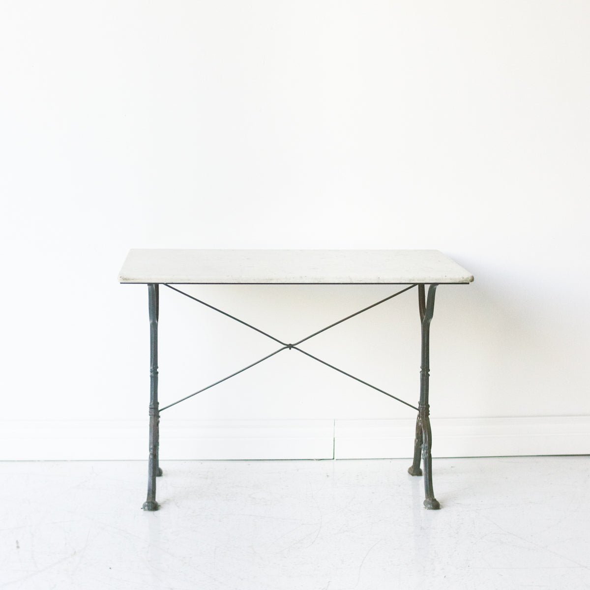 Vintage Marble Bistro Table - elsie green - Furniture