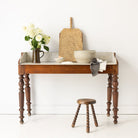 Vintage Marble Console - elsie green - furniture