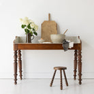 Vintage Marble Console - elsie green - furniture