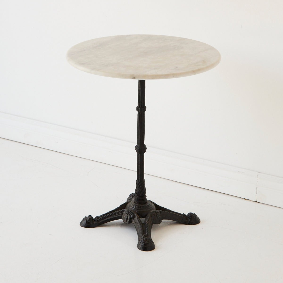Vintage Marble Pedestal Table - elsie green - furniture