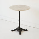 Vintage Marble Pedestal Table - elsie green - furniture