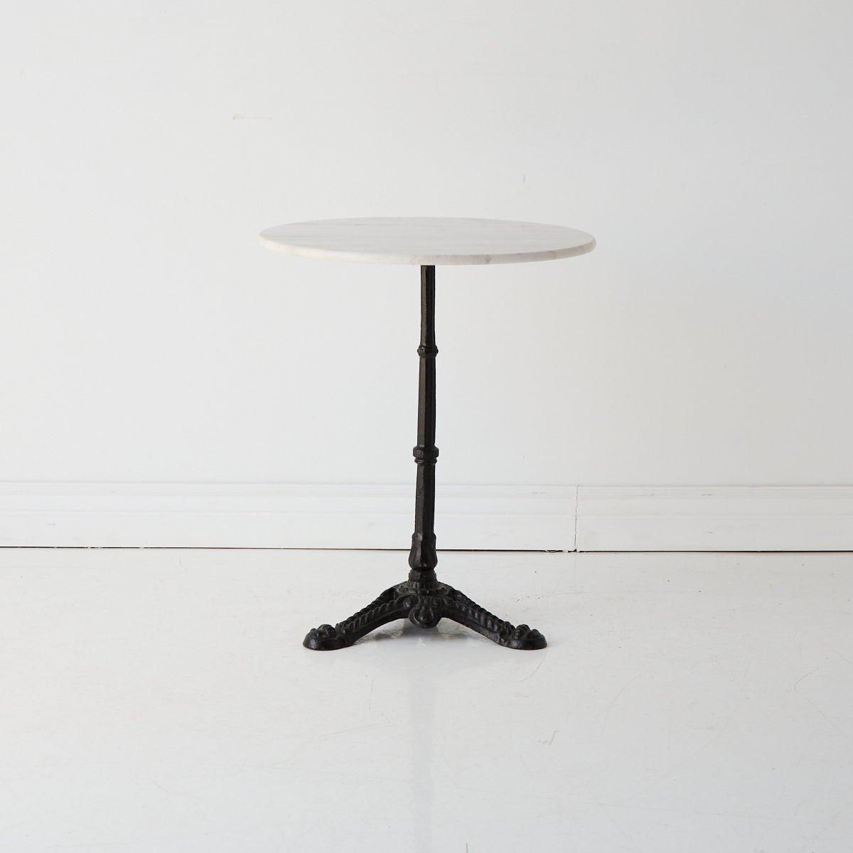 Vintage Marble Pedestal Table - elsie green - furniture