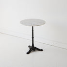 Vintage Marble Pedestal Table - elsie green - furniture