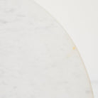 Vintage Marble Pedestal Table - elsie green - furniture