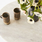 Vintage Marble Pedestal Table - elsie green - furniture
