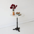 Vintage Marble Pedestal Table - elsie green - furniture