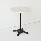 Vintage Marble Pedestal Table - elsie green - furniture