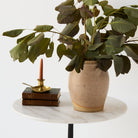 Vintage Marble Pedestal Table - elsie green - furniture