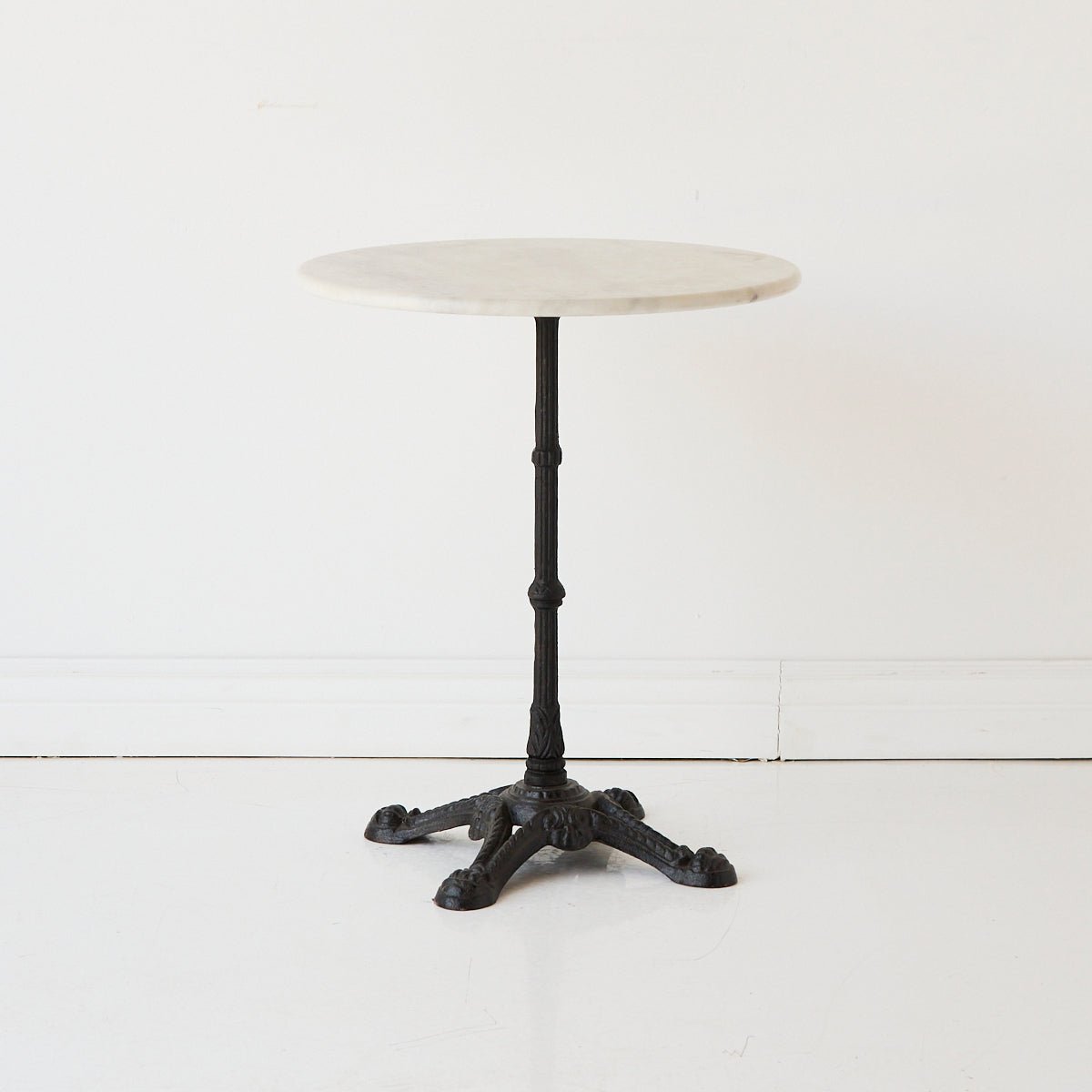 Vintage Marble Pedestal Table - elsie green - furniture