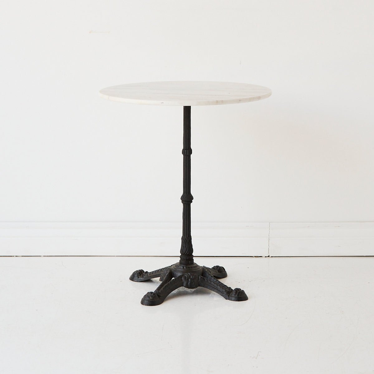 Vintage Marble Pedestal Table - elsie green - furniture