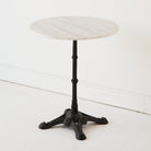 Vintage Marble Pedestal Table - elsie green - furniture