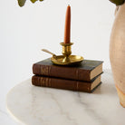 Vintage Marble Pedestal Table - elsie green - furniture