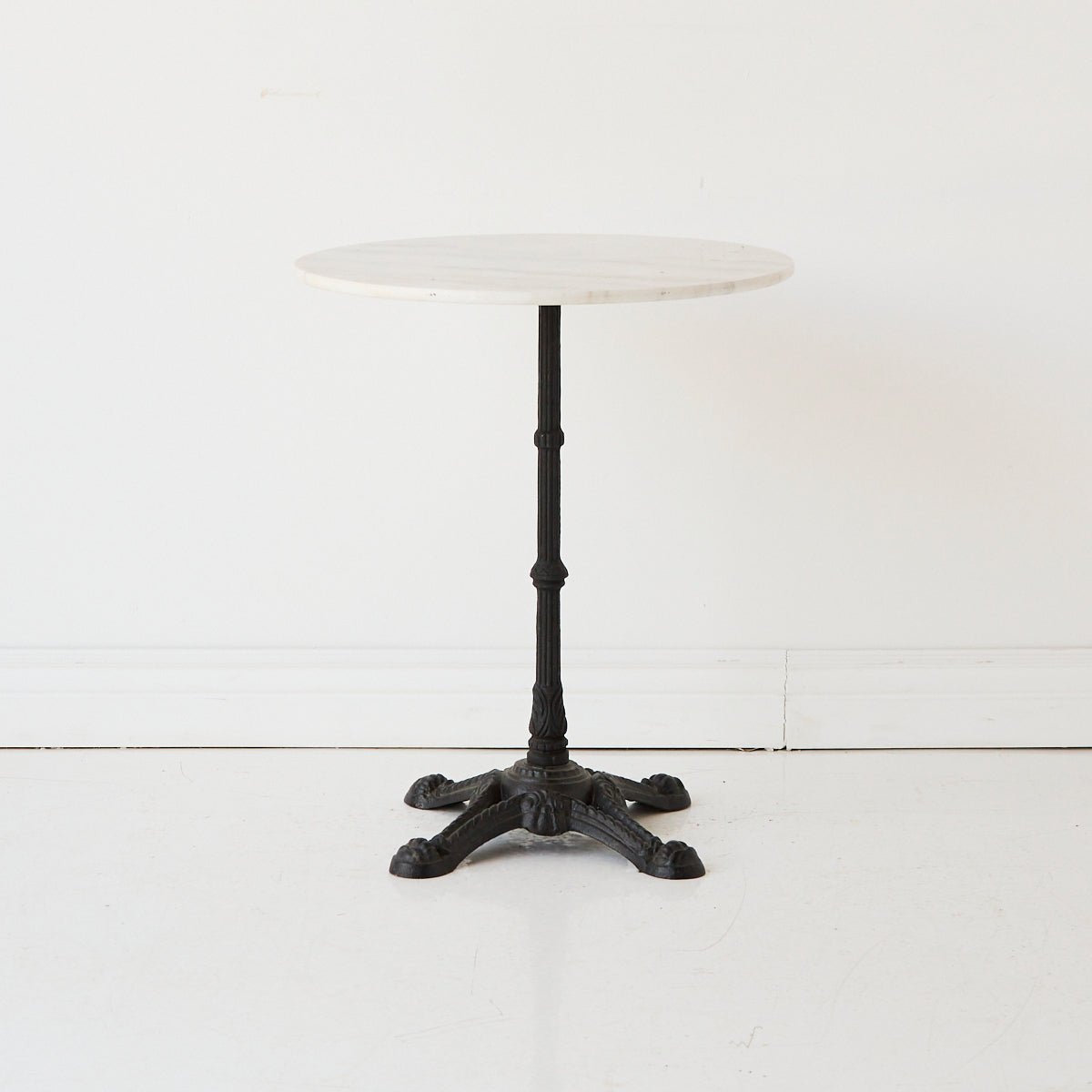 Vintage Marble Pedestal Table - elsie green - furniture