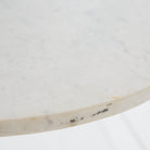 Vintage Marble Pedestal Table - elsie green - furniture