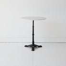 Vintage Marble Pedestal Table - elsie green - furniture