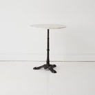 Vintage Marble Pedestal Table - elsie green - furniture