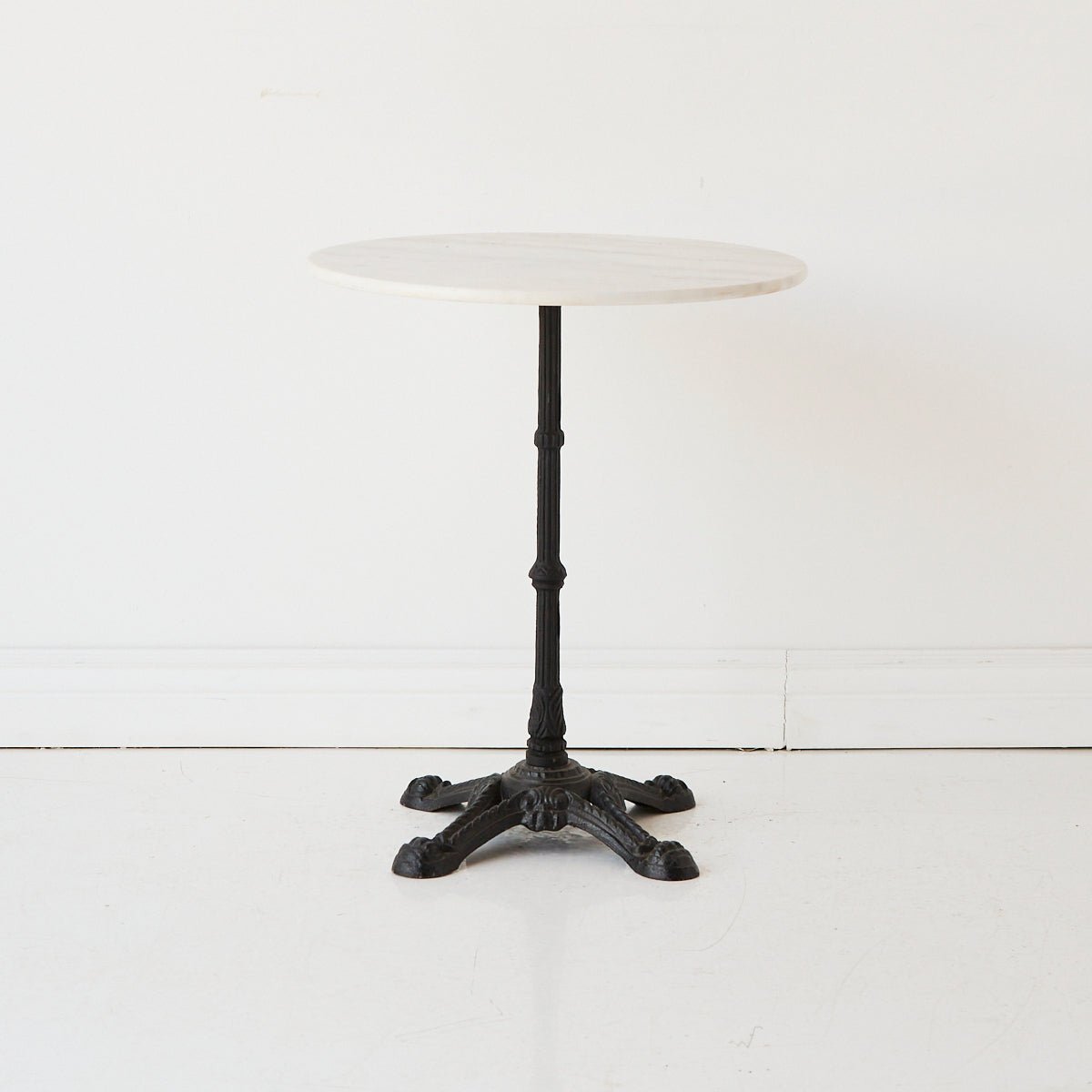 Vintage Marble Pedestal Table - elsie green - furniture